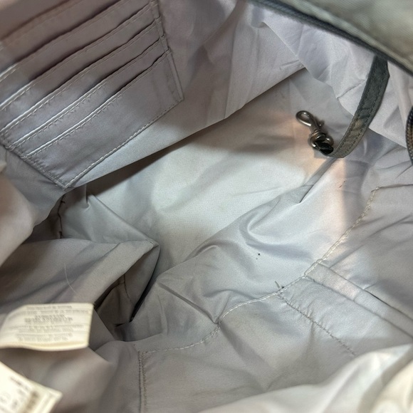 Baggallini Travel Bag Olive Quilted Bag Crossbody Shoulder Bag Wallet Built In - Picture 9 of 13